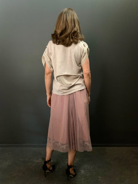 Mesh Lace Skirt