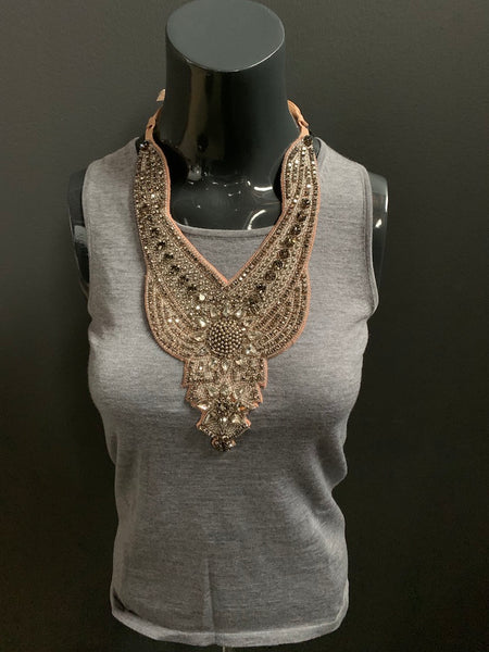 Crystal "Star" Bib Neckpiece