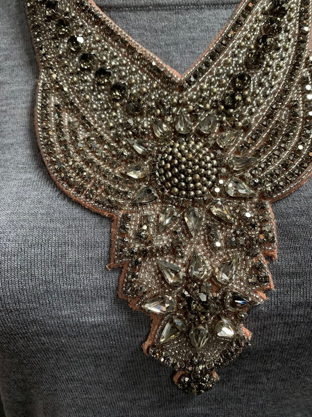 Crystal "Star" Bib Neckpiece