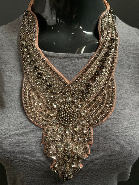 Crystal "Star" Bib Neckpiece