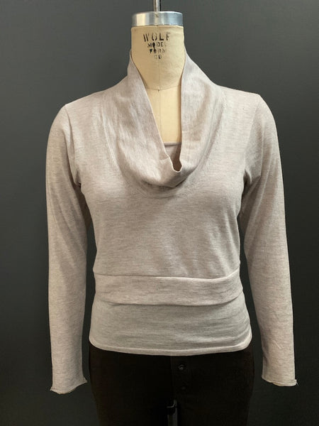 Two Piece Cropped Cowl with Camisole (Additional Colours Available)