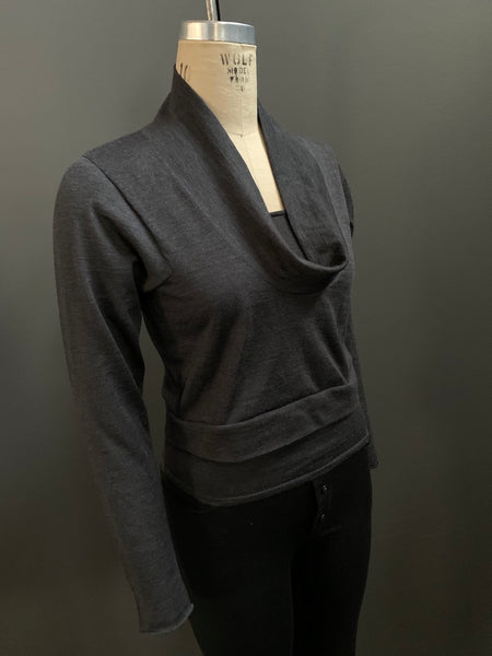 Two Piece Cropped Cowl with Camisole (Additional Colours Available)