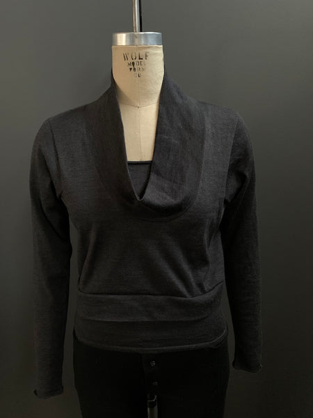 Two Piece Cropped Cowl with Camisole (Additional Colours Available)