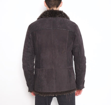 Tiggs- Asymmetrical Zip Front Whip Stitch Jacket