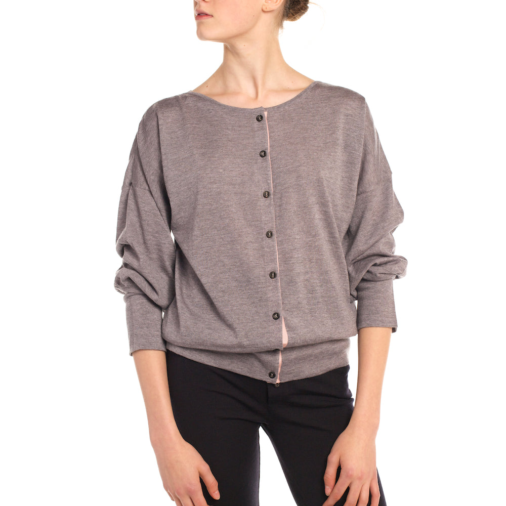 Blouson cardigan clearance