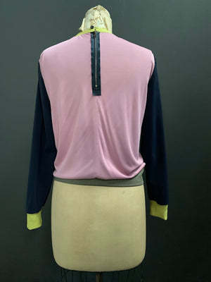Bespoke Organza/Sequin/Jersey Sweatshirt: S/M